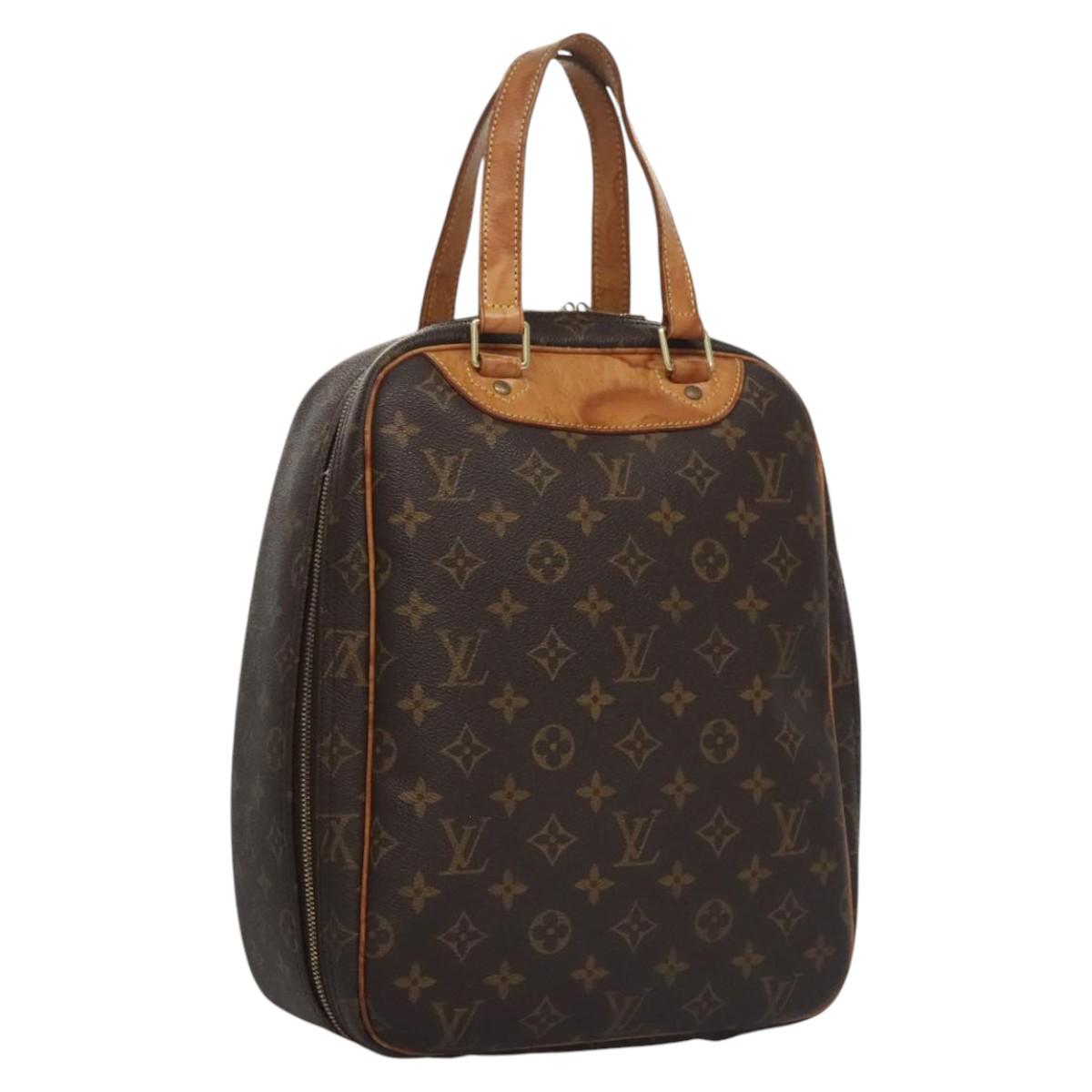 LOUIS VUITTON Monogram Excursion Hand Bag M41450 LV Auth 114275