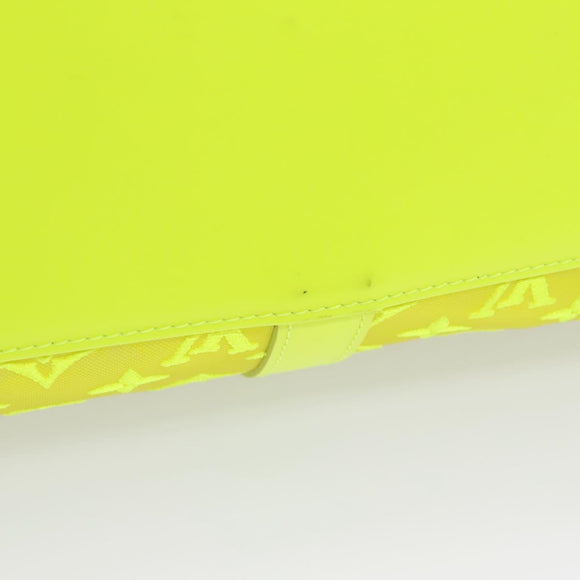 LOUIS VUITTON See Through Keepall Bandouliere 50 Bag Yellow M55380 Auth 114280S