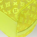 LOUIS VUITTON See Through Keepall Bandouliere 50 Bag Yellow M55380 Auth 114280S-9