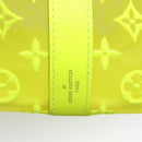 LOUIS VUITTON See Through Keepall Bandouliere 50 Bag Yellow M55380 Auth 114280S-19