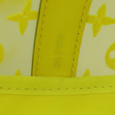 LOUIS VUITTON See Through Keepall Bandouliere 50 Bag Yellow M55380 Auth 114280S-11