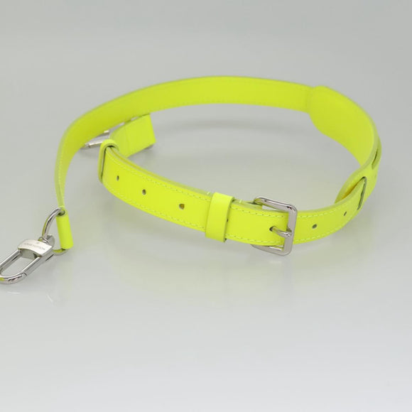LOUIS VUITTON See Through Keepall Bandouliere 50 Bag Yellow M55380 Auth 114280S