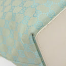 GUCCI GG Canvas Tote Bag Peppermint 001 1098 Auth 114291-14