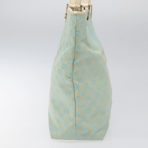 GUCCI GG Canvas Tote Bag Peppermint 001 1098 Auth 114291