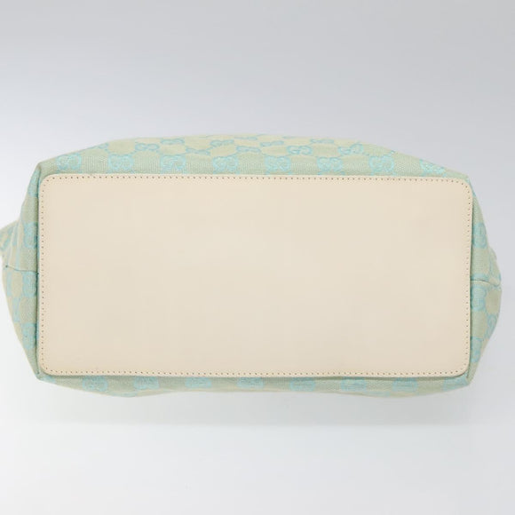 GUCCI GG Canvas Tote Bag Peppermint 001 1098 Auth 114291