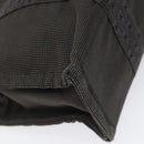 HERMES Her Line PM Tote Bag Canvas Gray Silver Auth 114293-14