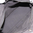 HERMES Her Line PM Tote Bag Canvas Gray Silver Auth 114293-11