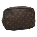 LOUIS VUITTON Monogram Trousse Toilette 23 Clutch Bag M47524 LV Auth 114308-1