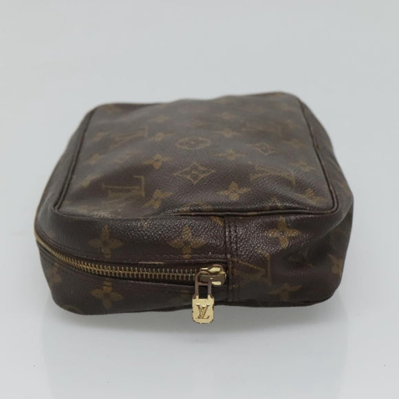 LOUIS VUITTON Monogram Trousse Toilette 23 Clutch Bag M47524 LV Auth 114308