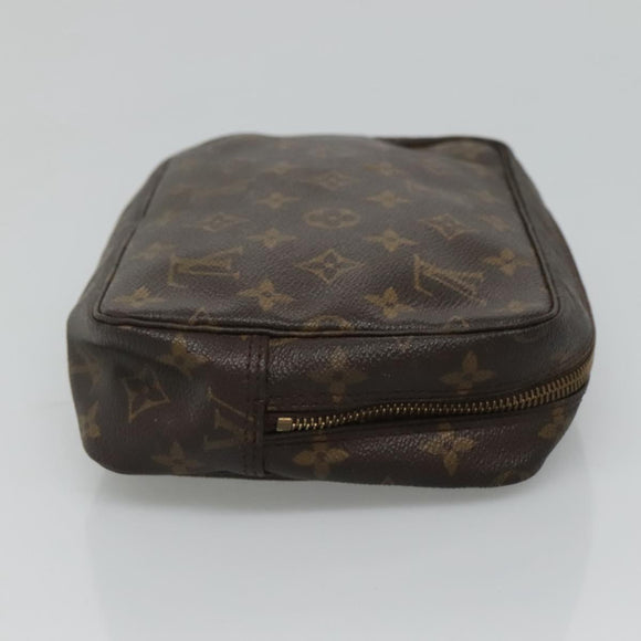 LOUIS VUITTON Monogram Trousse Toilette 23 Clutch Bag M47524 LV Auth 114308