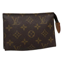 LOUIS VUITTON Monogram Poche Toilette 15 Pouch M47546 LV Auth 114315-1
