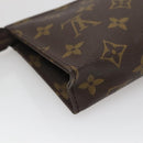 LOUIS VUITTON Monogram Poche Toilette 15 Pouch M47546 LV Auth 114315-16
