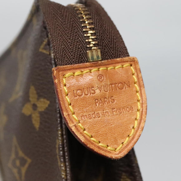 LOUIS VUITTON Monogram Poche Toilette 15 Pouch M47546 LV Auth 114315