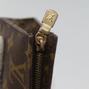 LOUIS VUITTON Monogram Poche Toilette 15 Pouch M47546 LV Auth 114315-9