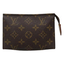 LOUIS VUITTON Monogram Poche Toilette 15 Pouch M47546 LV Auth 114315-13