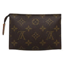 LOUIS VUITTON Monogram Poche Toilette 15 Pouch M47546 LV Auth 114315-2