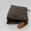 LOUIS VUITTON Monogram Poche Toilette 15 Pouch M47546 LV Auth 114315-3