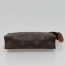 LOUIS VUITTON Monogram Poche Toilette 15 Pouch M47546 LV Auth 114315-6