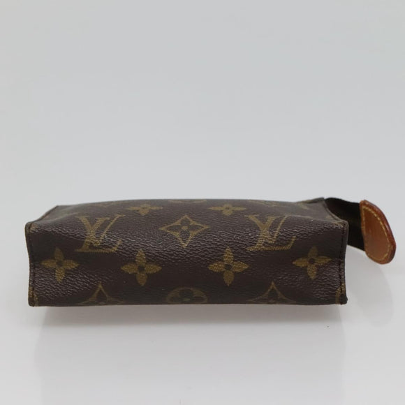 LOUIS VUITTON Monogram Poche Toilette 15 Pouch M47546 LV Auth 114315
