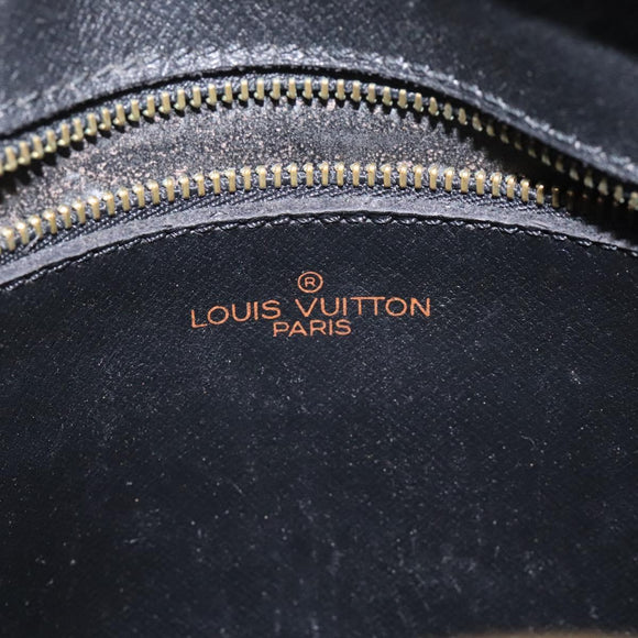 LOUIS VUITTON Epi June Feuille Shoulder Bag Blue M52155 LV Auth 114323