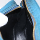 LOUIS VUITTON Epi June Feuille Shoulder Bag Blue M52155 LV Auth 114323-21