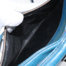 LOUIS VUITTON Epi June Feuille Shoulder Bag Blue M52155 LV Auth 114323-22
