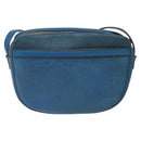 LOUIS VUITTON Epi June Feuille Shoulder Bag Blue M52155 LV Auth 114323-2