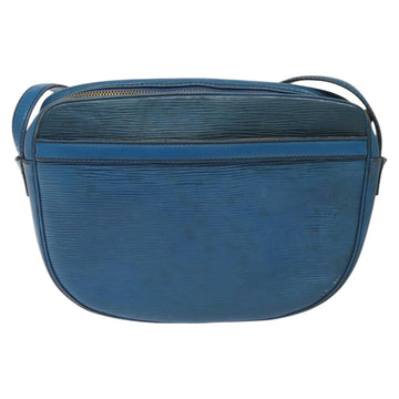 LOUIS VUITTON Epi June Feuille Shoulder Bag Blue M52155 LV Auth 114323 - 0