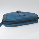 LOUIS VUITTON Epi June Feuille Shoulder Bag Blue M52155 LV Auth 114323-6