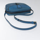 LOUIS VUITTON Epi June Feuille Shoulder Bag Blue M52155 LV Auth 114323-7