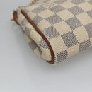 LOUIS VUITTON Damier Azur Eva Shoulder Bag 2way N55214 LV Auth 114329-15