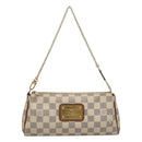 LOUIS VUITTON Damier Azur Eva Shoulder Bag 2way N55214 LV Auth 114329-13
