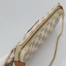 LOUIS VUITTON Damier Azur Eva Shoulder Bag 2way N55214 LV Auth 114329-6