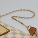 LOUIS VUITTON Damier Azur Eva Shoulder Bag 2way N55214 LV Auth 114329-8