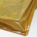 LOUIS VUITTON Monogram Vernis Spring Street Hand Bag Gris M91029 LV Auth 114335-15