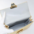 LOUIS VUITTON Monogram Vernis Spring Street Hand Bag Gris M91029 LV Auth 114335-10