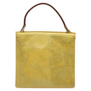 LOUIS VUITTON Monogram Vernis Spring Street Hand Bag Gris M91029 LV Auth 114335-2