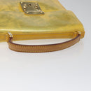 LOUIS VUITTON Monogram Vernis Spring Street Hand Bag Gris M91029 LV Auth 114335-7