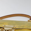 LOUIS VUITTON Monogram Vernis Spring Street Hand Bag Gris M91029 LV Auth 114335-8