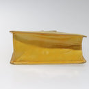 LOUIS VUITTON Monogram Vernis Spring Street Hand Bag Gris M91029 LV Auth 114335-5