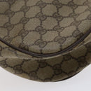 GUCCI GG Supreme Shoulder Bag PVC Leather Beige Green Red Auth 114357-16
