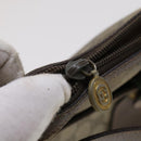 GUCCI GG Supreme Shoulder Bag PVC Leather Beige Green Red Auth 114357-9