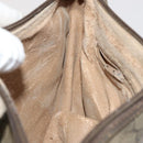 GUCCI GG Supreme Shoulder Bag PVC Leather Beige Green Red Auth 114357-20