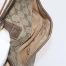 GUCCI GG Supreme Shoulder Bag PVC Leather Beige Green Red Auth 114357-11