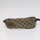 GUCCI GG Supreme Shoulder Bag PVC Leather Beige Green Red Auth 114357-5