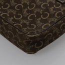 CELINE C Sulky Hand Bag Canvas Brown Auth 114369-16
