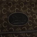 CELINE C Sulky Hand Bag Canvas Brown Auth 114369-17