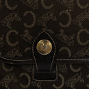 CELINE C Sulky Hand Bag Canvas Brown Auth 114369-18