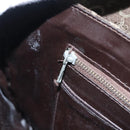 CELINE C Sulky Hand Bag Canvas Brown Auth 114369-21