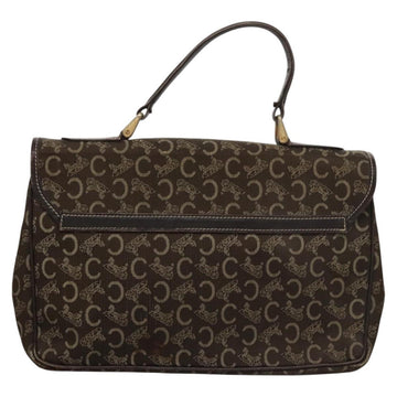 CELINE C Sulky Hand Bag Canvas Brown Auth 114369 - 0